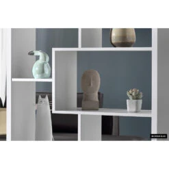 Rousseau Roomdivider Vesper 8 Vakken - Wit -RoomStyle Verkoopwinkel 5555f6fb65aa4e16bd01013f8da430b1