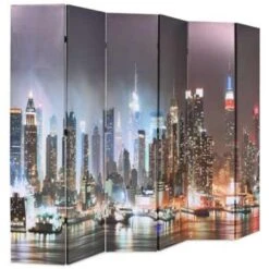VidaXL Kamerscherm Inklapbaar New York Bij Nacht 228x170 Cm 6 VidaXL Kamerscherm Inklapbaar New York Bij Nacht 228x170 Cm -RoomStyle Verkoopwinkel 5a6e5635faee47499c236ebd01108ff9