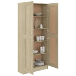 VidaXL Boekenkast 82,5x30,5x185,5 Cm Spaanplaat Sonoma Eikenkleur -RoomStyle Verkoopwinkel 5bc6d7508c5c484aaf14b21a31e7c797