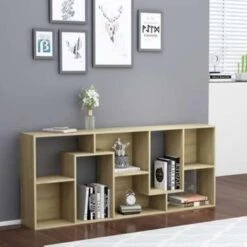 VidaXL Boekenkast 67x24x161 Cm Spaanplaat Sonoma Eikenkleurig -RoomStyle Verkoopwinkel 5cc3e82c149c4c52b982d2a13400bbbc