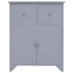 VidaXL Bijzetkast 60x30x75 Cm Paulowniahout Grijs 8 VidaXL Bijzetkast 60x30x75 Cm Paulowniahout Grijs -RoomStyle Verkoopwinkel 61f7beaffd1c44898ea8834ac21635f5