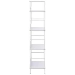 VidaXL Boekenkast Met 4 Schappen 60x27,6x124,5 Cm Spaanplaat Wit -RoomStyle Verkoopwinkel 66c4b6f7d72b4206986f2113d66fac7b