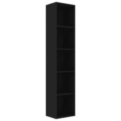VidaXL Boekenkast 40x30x189 Cm Spaanplaat Zwart -RoomStyle Verkoopwinkel 68e05c3d999e45af85891ede11b5c4dd
