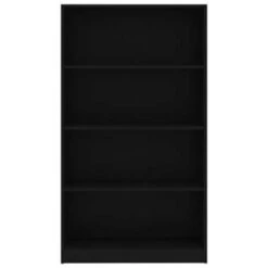 VidaXL Boekenkast Met 4 Schappen 80x24x142 Cm Bewerkt Hout Zwart -RoomStyle Verkoopwinkel 6ee88984382b47678be9f1e6f8ab5d44