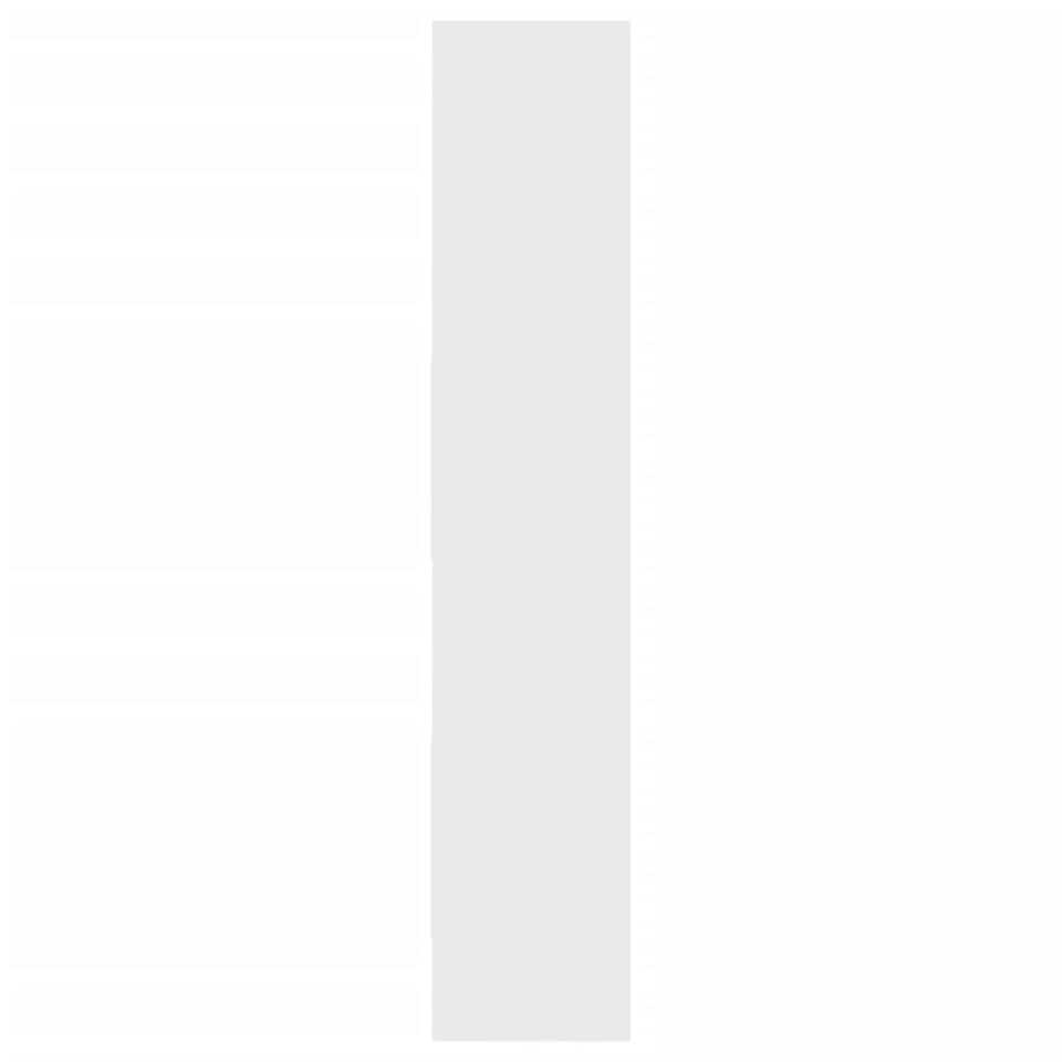 VidaXL Boekenkast 60x35x180 Cm Spaanplaat Wit 6 VidaXL Boekenkast 60x35x180 Cm Spaanplaat Wit - Afbeelding 4