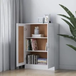 VidaXL Boekenkast 82,5x30,5x115 Cm Spaanplaat Wit -RoomStyle Verkoopwinkel 7768558609c94e869be3eaed5f1f6dfc