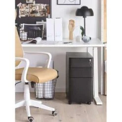 Beliani Kantoorkast BOLSENA - Zwart Metaal -RoomStyle Verkoopwinkel 7a5f7565605e4a17b4ffc2474096fd47