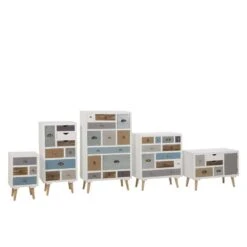 Ladekast Suomi - Multikleur - 114x70x30 Cm -RoomStyle Verkoopwinkel 81010286 0200