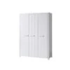 Vipack Kledingkast Erik 3-deurs - Wit - 205x144x55 Cm -RoomStyle Verkoopwinkel 81013554