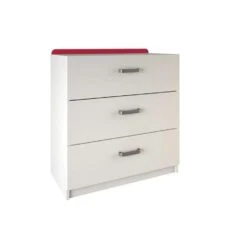 Ladekast Reverso 3 Lades - Wit - 83,7x77,2x40,5 Cm -RoomStyle Verkoopwinkel 81015965 0100