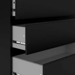 Ladekast Naia - 3 Lades - Mat Zwart - 70,1x76,8x50 Cm 9 Ladekast Naia - 3 Lades - Mat Zwart - 70,1x76,8x50 Cm -RoomStyle Verkoopwinkel 81018610 0400