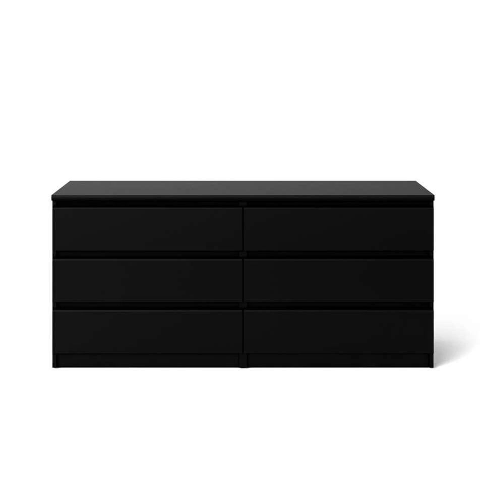 Ladekast Naia - 6 Lades - Mat Zwart 3 Ladekast Naia - 6 Lades - Mat Zwart