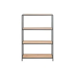 Boekenkast Jaxx - Eikenkleur - 114x77x35 Cm