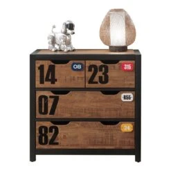 Vipack Commode Alex - Bruin - 86x42x83 Cm