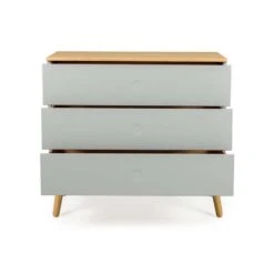 Tenzo Ladekast Dot 3 Lades - Grijs/eiken - 79x90x43 Cm -RoomStyle Verkoopwinkel 81023915 0900
