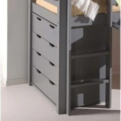 Vipack Commode Pino 4 Lades - Grijs 5 Vipack Commode Pino 4 Lades - Grijs -RoomStyle Verkoopwinkel 81029028 0100