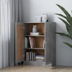 VidaXL Boekenkast 82,5x30,5x115 Cm Spaanplaat Betongrijs -RoomStyle Verkoopwinkel 81b7ab2240b5404eb0fbb6e2055f4871