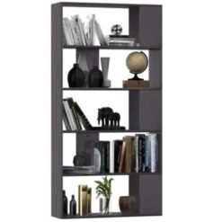 VidaXL Boekenkast/kamerscherm 80x24x159 Cm Hoogglans Grijs -RoomStyle Verkoopwinkel 99dfd94f8b8047e3b8f476f0f02ae642