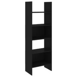 VidaXL 4-delige Boekenkastenset Spaanplaat Zwart -RoomStyle Verkoopwinkel 99e9ef4a0b1f459080b0af712a9c314b