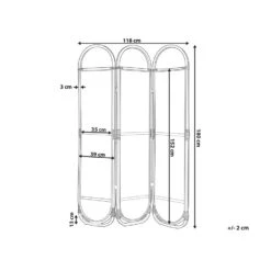 Beliani Kamerscherm CORTONA - Natuurlijk Rotan -RoomStyle Verkoopwinkel 9dd65af555834863b7925c502ce0dbd4