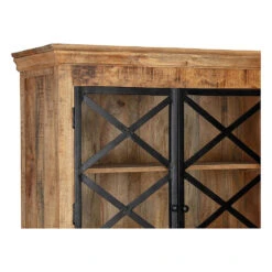 Buffetkast Denver 120cm Met Deurtjes - Mangohout - Bruin - Rechthoekig -RoomStyle Verkoopwinkel 9e881769990140ee9cc523cc8a15f87a