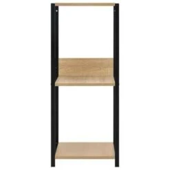 VidaXL Boekenkast 33,5x39,6x79,7 Cm Spaanplaat Zwart En Eikenkleurig -RoomStyle Verkoopwinkel a20581875f924abc92cace516421a37c