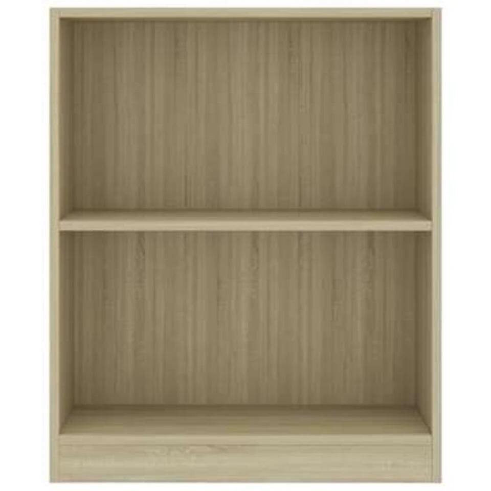 VidaXL Boekenkast 60x24x74,5 Cm Bewerkt Hout Sonoma Eikenkleurig 5 VidaXL Boekenkast 60x24x74,5 Cm Bewerkt Hout Sonoma Eikenkleurig - Afbeelding 3