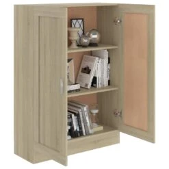 VidaXL Boekenkast 82,5x30,5x115 Cm Spaanplaat Sonoma Eikenkleurig -RoomStyle Verkoopwinkel aa2c28c16c284bc39b594f000218e5af