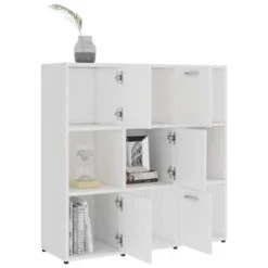 VidaXL Boekenkast 90x30x90 Cm Bewerkt Hout Wit 9 VidaXL Boekenkast 90x30x90 Cm Bewerkt Hout Wit -RoomStyle Verkoopwinkel ac5c480f364d4cc287a225a3a38767aa