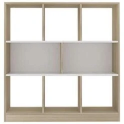 VidaXL Boekenkast 97,5x29,5x100 Cm Bewerkt Hout Wit En Eikenkleurig -RoomStyle Verkoopwinkel ae598e4dcc5348a0b80d260adae3326d