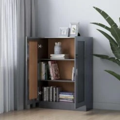 VidaXL Boekenkast 82,5x30,5x115 Cm Spaanplaat Hoogglans Grijs -RoomStyle Verkoopwinkel b07920e3680e4d5692b206466f2bd8ec