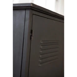 Rootsmann Lockerkast Zwart - Locker Industrieel - Metaal -RoomStyle Verkoopwinkel b44009f1e7654cd9abfa9fc5ef3033b5