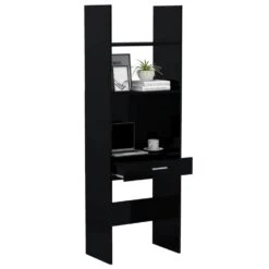 VidaXL Boekenkast 60x35x180 Cm Spaanplaat Hoogglans Zwart -RoomStyle Verkoopwinkel b75eebad418449cca5c08c0b7bd22e8c
