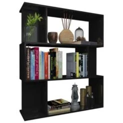 VidaXL Boekenkast/kamerscherm 80x24x96 Cm Hoogglans Zwart -RoomStyle Verkoopwinkel b8c916b6b0454ca6baf6e0d327a7d8b8