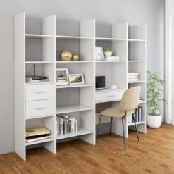 VidaXL Boekenkast 40x35x180 Cm Spaanplaat Wit -RoomStyle Verkoopwinkel b997b66c0ea747b1bb4d8488b110396f