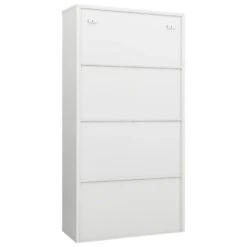 VidaXL Lockerkast 90x40x180 Cm Staal Wit -RoomStyle Verkoopwinkel ba6e790eda674a5e8dd832a151f7e288