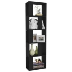 VidaXL Boekenkast/kamerscherm 45x24x159 Cm Bewerkt Hout Zwart -RoomStyle Verkoopwinkel d0abaee700ed4e88ab69bfd5d965461a