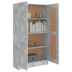 VidaXL Boekenkast 82,5x30,5x150 Cm Spaanplaat Betongrijs -RoomStyle Verkoopwinkel d20d987f1b4f49a6b046b28c08de7be7