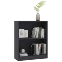 VidaXL Boekenkast 60x24x74,5 Cm Bewerkt Hout Grijs -RoomStyle Verkoopwinkel e07b2c82b168438abf410b0e2772ba40