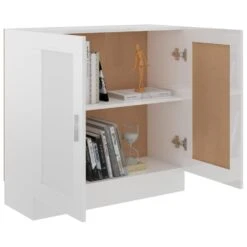 VidaXL Boekenkast 82,5x30,5x80 Cm Spaanplaat Hoogglans Wit -RoomStyle Verkoopwinkel e1040f53979e496f8a3bc09b48b4de17