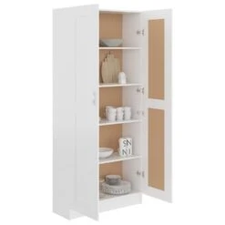 VidaXL Boekenkast 82,5x30,5x185,5 Cm Spaanplaat Wit 9 VidaXL Boekenkast 82,5x30,5x185,5 Cm Spaanplaat Wit -RoomStyle Verkoopwinkel f7270c10fa2244dd8657c2e41c9bdc2f