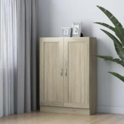 VidaXL Boekenkast 82,5x30,5x115 Cm Spaanplaat Sonoma Eikenkleurig -RoomStyle Verkoopwinkel fd3cca7a4d8f441ab0fa6a44a03babef